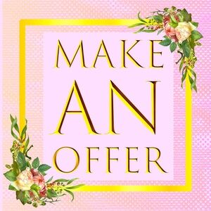 Make an offer or Bundle your likes and I will send you an offer